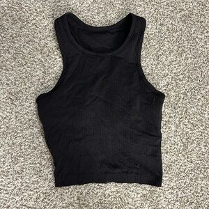 Black Sleeveless Women's Top